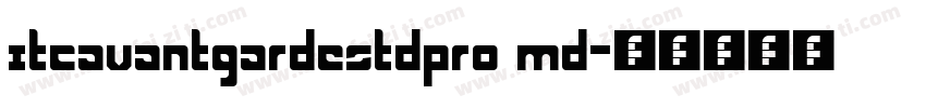 itcavantgardestdpro md字体转换